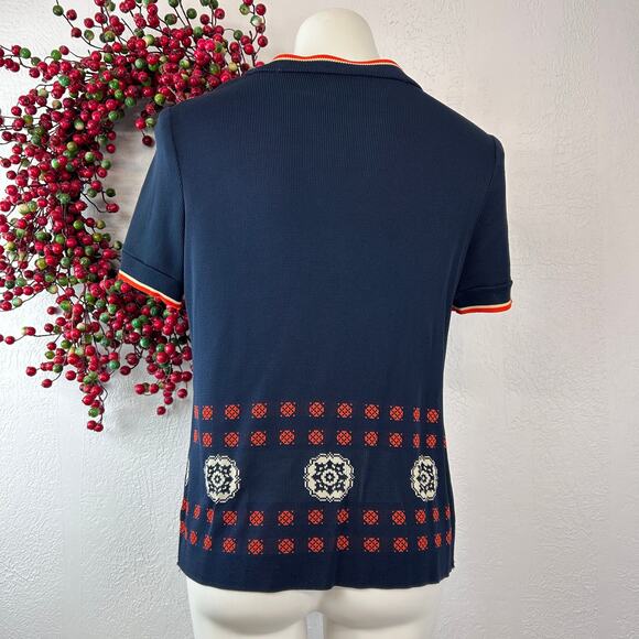 Vintage 1970s Jerell of Texas Short sleeve open cardigan - Picture 3 of 7